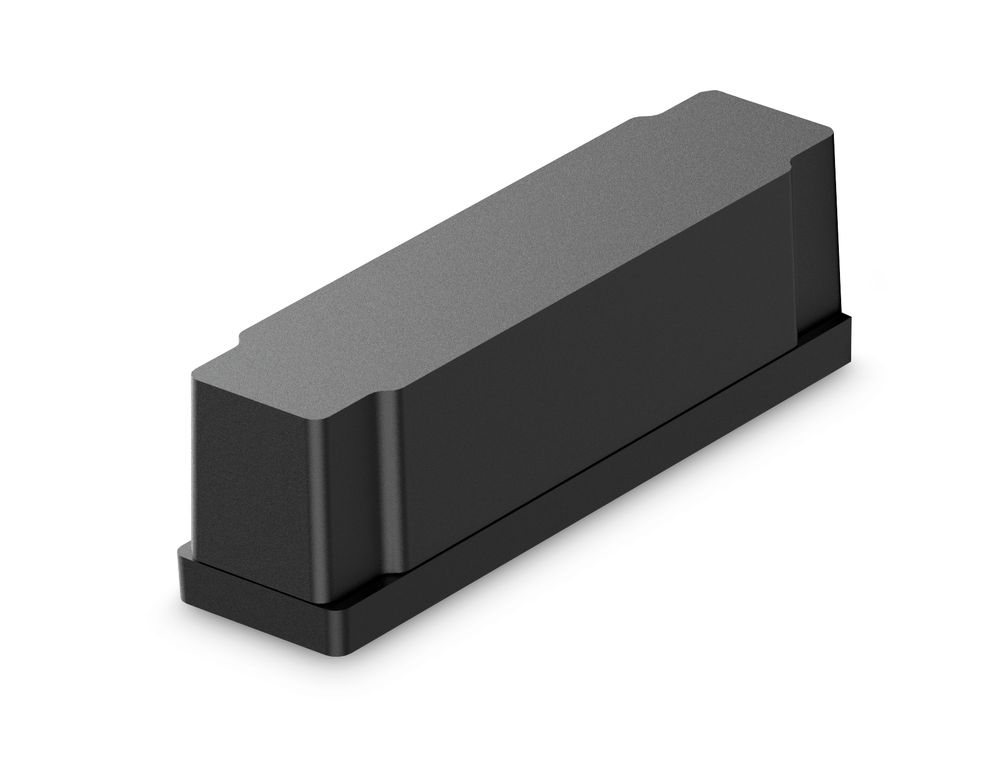 Короб для проводов в накладной шинопровод Magnetic Ultra Slim GV1275 BK черный 100*26*29