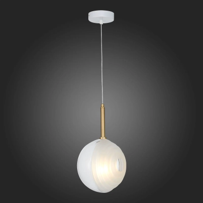 SL1183.503.01 Подвес ST-Luce Латунь/Белый G4 1*5W