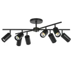 LR728378 Люстра RULLO 8х50W GU10 ЧЕРНЫЙ (571728+214437-8)