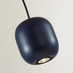 5060/1CA PENDANT ODL24 377 темн.синий/черныйметалл Подвес GU10 LED 4W COCOON