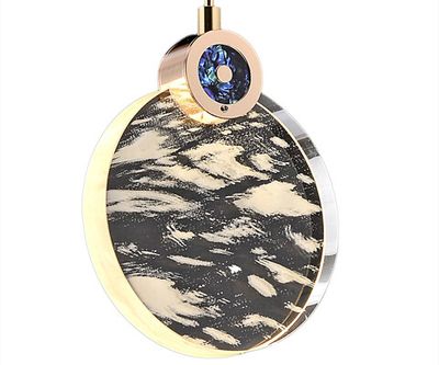 07857-1A,33 Подвес Викси золото d10 h200 Led 3W (3000K)