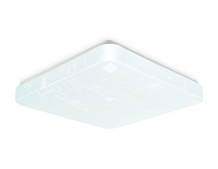 Потолочный светодиодный светильник FZ1154 WH белый 18W 6400K 270*270*80 (Без ПДУ)
