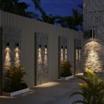 SL9007.401.02 Светильник уличный настенный ST-Luce черный GX53 2*9W