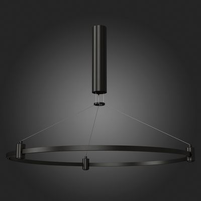 ST025.403.00 Шинопровод-кольцо FARM с подвесами и основанием под блок питания ST-Luce Черный