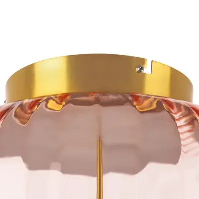 809062 Люстра CELESTA LED 1х12W 600LM ЗОЛОТО/РОЗОВЫЙ 3000K Lightstar