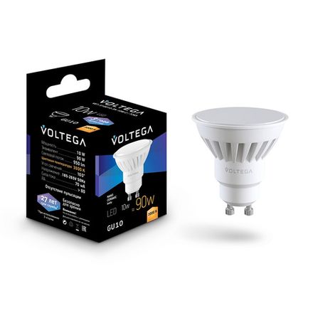 Светодиодная лампа Ceramics MR16 10W 3000K GU10 100° 7265. TM Maytoni