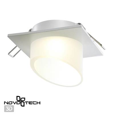 370899 SPOT NT22 318 белый Светильник встраиваемый IP20 GU10 9W 220V LIRIO