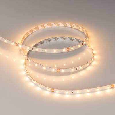 Светодиодная лента RT-A60-8mm 24V Warm2700 (7.2 W/m, IP20, 2835, 5m) (Arlight, Открытый)