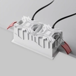 Встраиваемый светильник Альфа / Alfa LED 20 Вт 4000 К 50°, DL043-02-10W4K-SQ-W-1. TM Maytoni