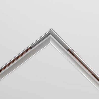 Коннектор угловой 90° Exility встраиваемый под ГКЛ 9,5мм, белый, TRACL034-42W-R. TM Maytoni