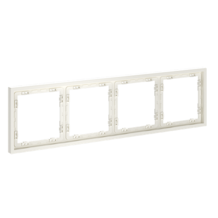 VLS100413 Рамка пластиковая VOLTUM S70 на 4 пост, (хлопок). (ТМ Maytoni)