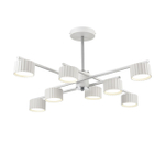 8241/8C COMFI LN26 244 белый/хром, металл Люстра потолочная LED GX53 8*7W 220V KARINA