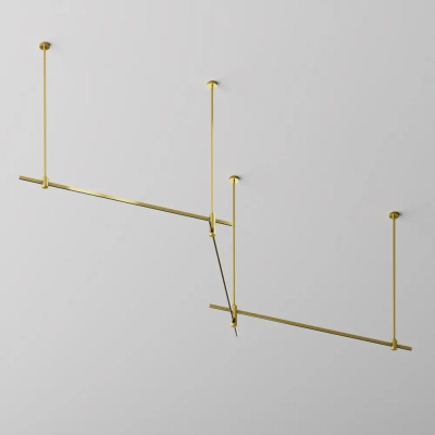 Шинопровод 1 м Flarity латунь, TRX154-111BS. TM Maytoni