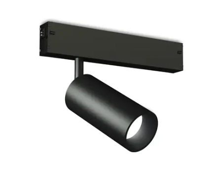 Светильник светодиодный трековый для шинопровода Magnetic 220V GL1620 BK черный IP20 12W 4200K 220V 36° D45*100 (Без ПДУ)