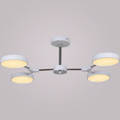 13246-4.3-04 Белый+Хром светильник потолочный