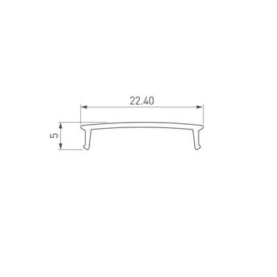 Экран COMFORT21-V-FANTOM-2000 OPAL (Arlight, Пластик)
