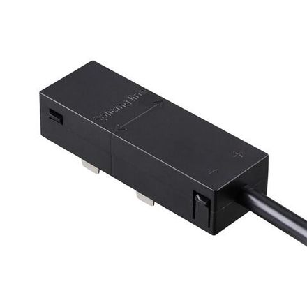 135311 PORT NT25 206 черный Токопровод (подвод питания) IP20 90-240V VECTOR