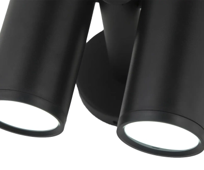 08465-1,19 Бра Канти черный w20*18 h24 Led 12W (3000-6000K)