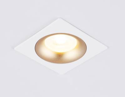Светильник встраиваемый TN102728 WH/GD белый/золото GU5.3 92*92*23