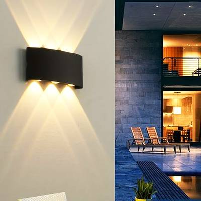 86833-9.2-006KT LED6*1W BK светильник настенный