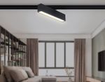 Светильник светодиодный трековый GL6765 BK черный LED 12W 3000K 300*22*48