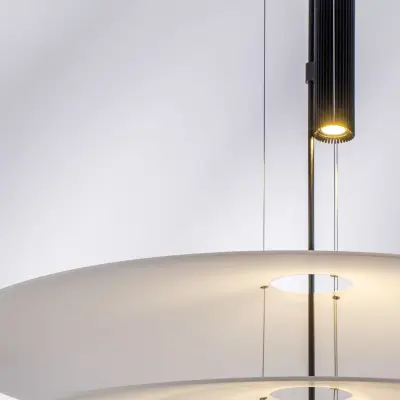 814531  2КОР! Люстра VIOLA LED 3x6W 560LM ЧЕРНЫЙ/БЕЛЫЙ 3000K Lightstar