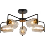 IL8248-5COU-79 BK GD светильник потолочный ILLUMICO, E27х5