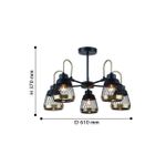 Люстра Entresol 2346-5P. ТМ F-Promo