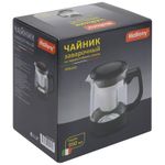 Чайник заварочный, Vittoria, объём: 950 мл с пласт ручкой/крышкой, фильтр из нерж стали