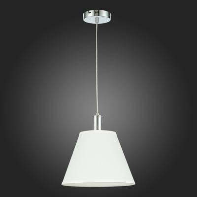 SLE111303-01 Подвес Хром/Белый E27 1*60W
