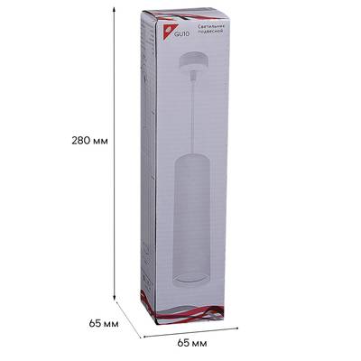 16002-0.9-001LD 200mm GU10 WT светильник точ.
