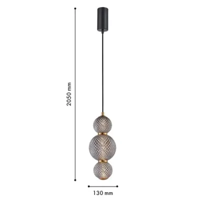 Подвес Kiran 4611-1P, LED*7W, 910LM, 3000K. ТМ F-Promo