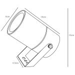 Прожектор Arte Lamp MISTERO A3303AL-1BK, 1хGU10
