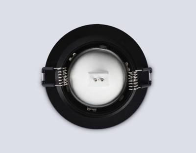 Светильник встраиваемый TN102809 BK черный GU5.3 D90*35