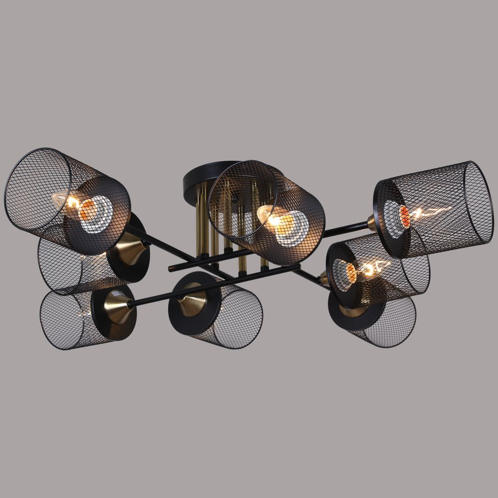 38460-0.3-08 BK+COPPER светильник потолочный