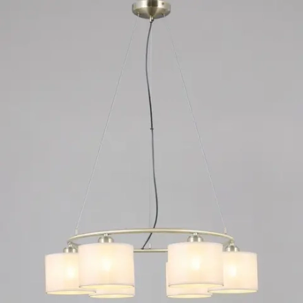 IL0908-6PSQ-26 AB DS светильник потолочный ILLUMICO, E27х6