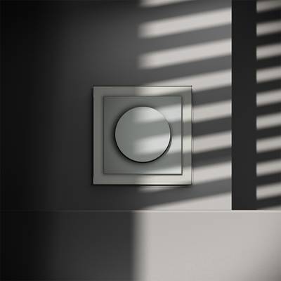 VLS070305 Светорегулятор встраиваемый VOLTUM S70 поворотно-нажимной 600 Вт, (сталь) (ТМ Maytoni)