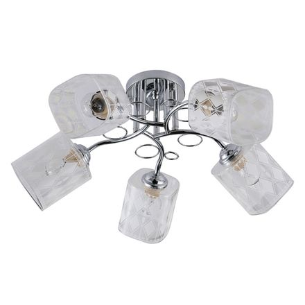 Потолочный светильник Escada 1106/5PL E27*40W Chrome