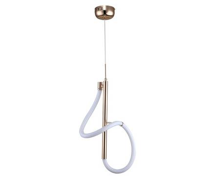 08040-1A,33(3000K) Подвес Далия золото d30 h120 Led 24W (3000K)
