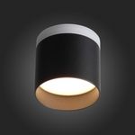 ST102.402.12 Светильник потолочный Черный LED 1*12W 3000K 936Lm Ra&gt;80 120° IP20 D100xH90 170-240V