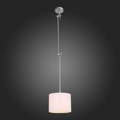 SL460.102.01 Светильник потолочный ST-Luce Хром/Белый E27 1*60W (из 2-х коробок)