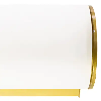 801813 Светильник настенный BLANDA 1х40W E14 ЗОЛОТО/БЕЛЫЙ Lightstar