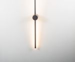 08423-100,19(3000K) Бра Локи черный h100 w10,5*6 Led 20W (3000K)
