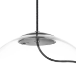 805300 Люстра COLORE 1х8W (led) E27 АЛЮМИНИЙ/ПРОЗРАЧНЫЙ Lightstar