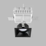 G214507 Светильник DOMINO QUAD MR16 ЧЁРНЫЙ (214510+214507)