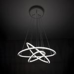 Citilux Неон Смарт CL731A330E RGB Умная подвесная люстра Белая