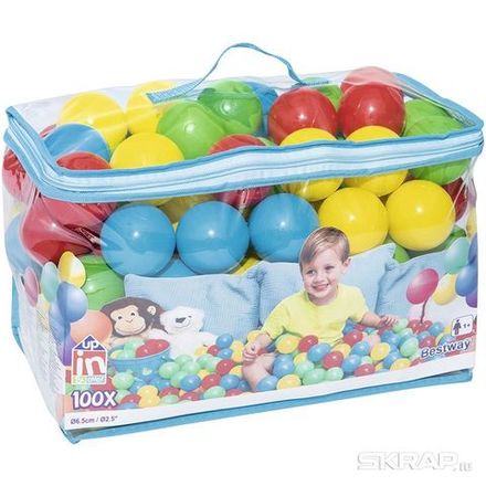 Шарики для игр Splash & Play 100шт, 6,5 см 52027 Bestway