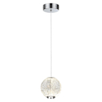 5007/5LA L-VISION ODL24 567 хром/металл/акрил Подвес LED 5W 4000K 365лм CRYSTAL