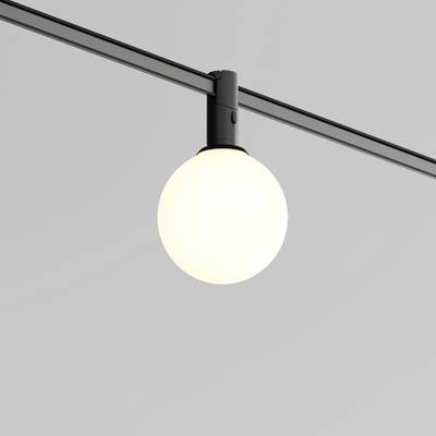 Трековый светильник Luna 3000К 5Вт 220°, TR208-1-5W3K-B. TM Maytoni