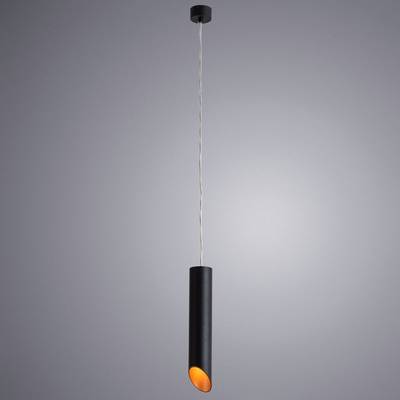 Точечный подвесной светильник Arte Lamp PILON-GOLD A1536SP-1BK, 1хGU10